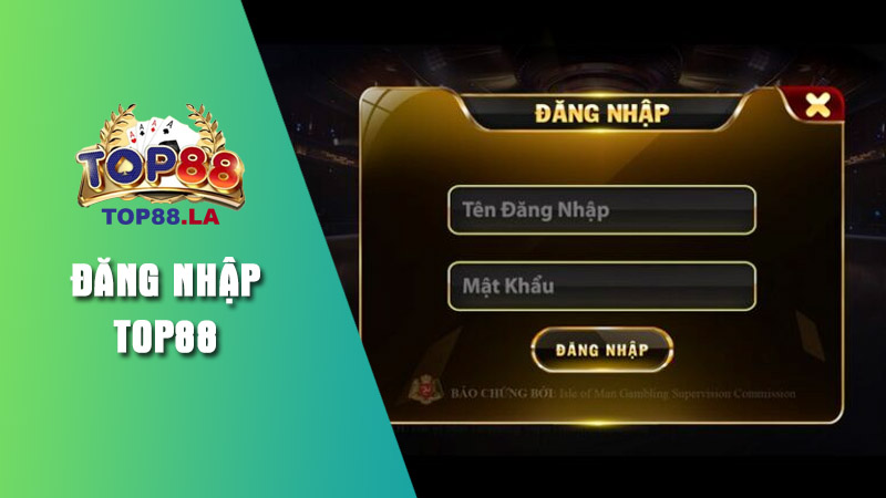 Các bước đăng nhập Top88 năm 2025
