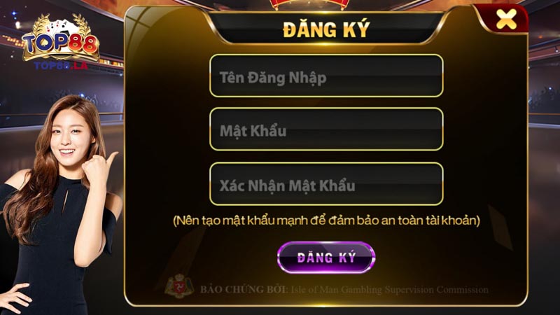 Hướng dẫn Đăng ký Top88 cực nhanh