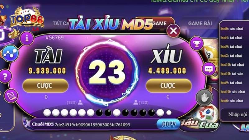 Mẹo quản lý vốn khi cá cược MD5 Tài Xỉu